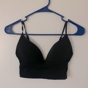 black bra
